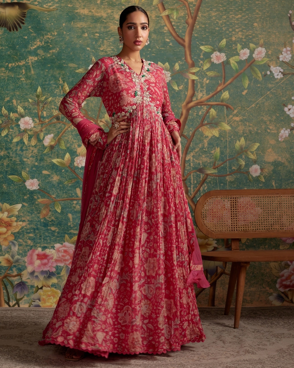 Royal Anarkali Pishwas Nikkah Dress Pakistani #BS776 | Nikkah dress,  Pakistani dresses, Pakistani wedding outfits